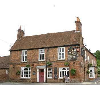The George & Horn Near Newbury Hotel Kingsclere Exterior photo
